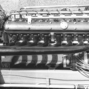 Motor van de Romea Alfetta